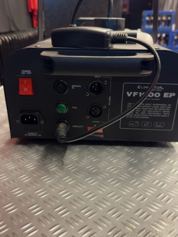 1458557-3 Rökmaskin med tillbehör - Eliminator Lighting VF1600 EP
