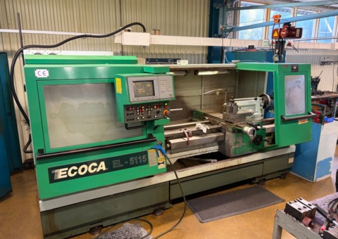CNC lathe with accessories - ECOCA EL-5115 -1996