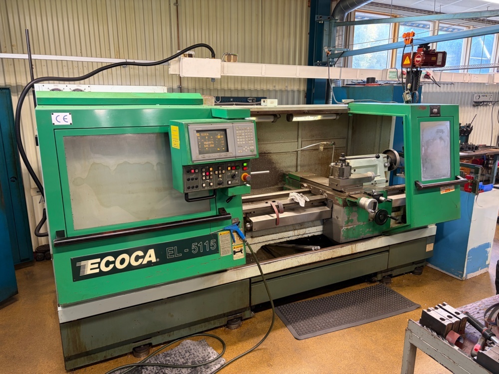 1591970-1 CNC lathe with accessories - ECOCA EL-5115 -1996
