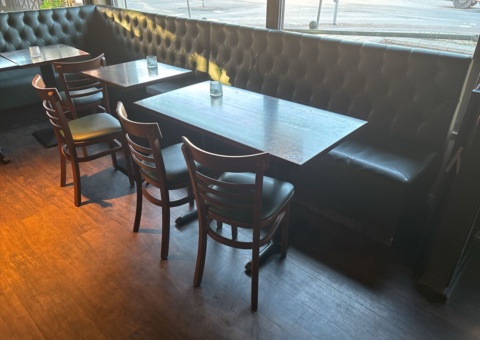 Restaurant furniture - tables and chairs