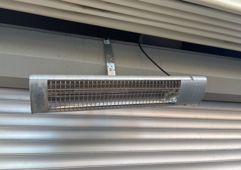 Infrared heaters 9 pieces