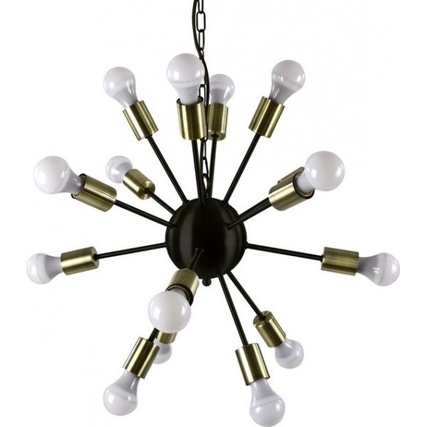 1602461-1 Ceiling lamp Black / Brass