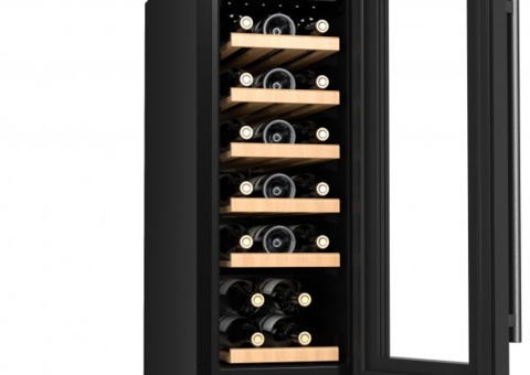 Built-in wine cooler 19 bottles | Extra quiet | LED lighting | 30cm narrow