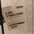 1485837-16 10st fiskespön med rullar Okuma, Daiwa