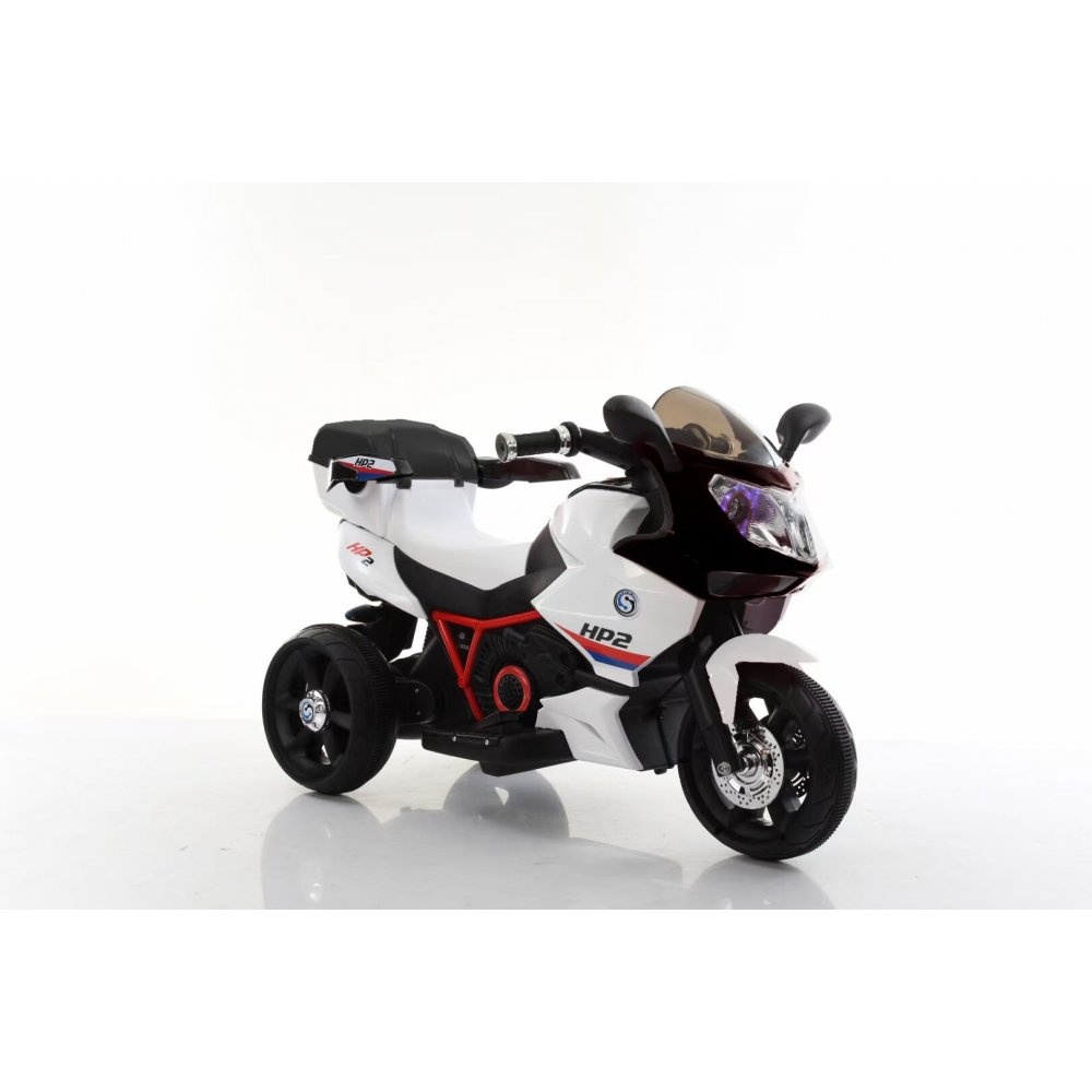 1602477-1 Electric motorcycle for children | 7Ah | Dual motors | Red/White