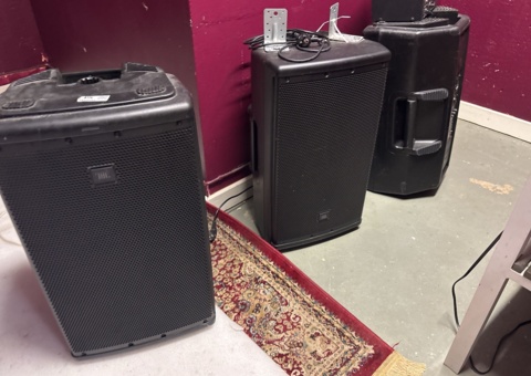 Speakers 3 pcs, strobe - JBL