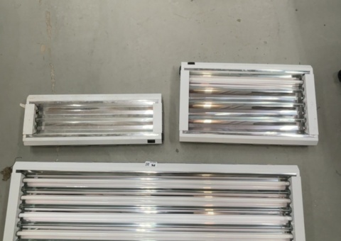 Odlingslampor T5HO – Growth Technology, 3 st armaturer