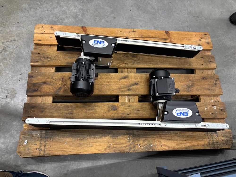 1563559-2 2 conveyor belts - ENP with Busck motors