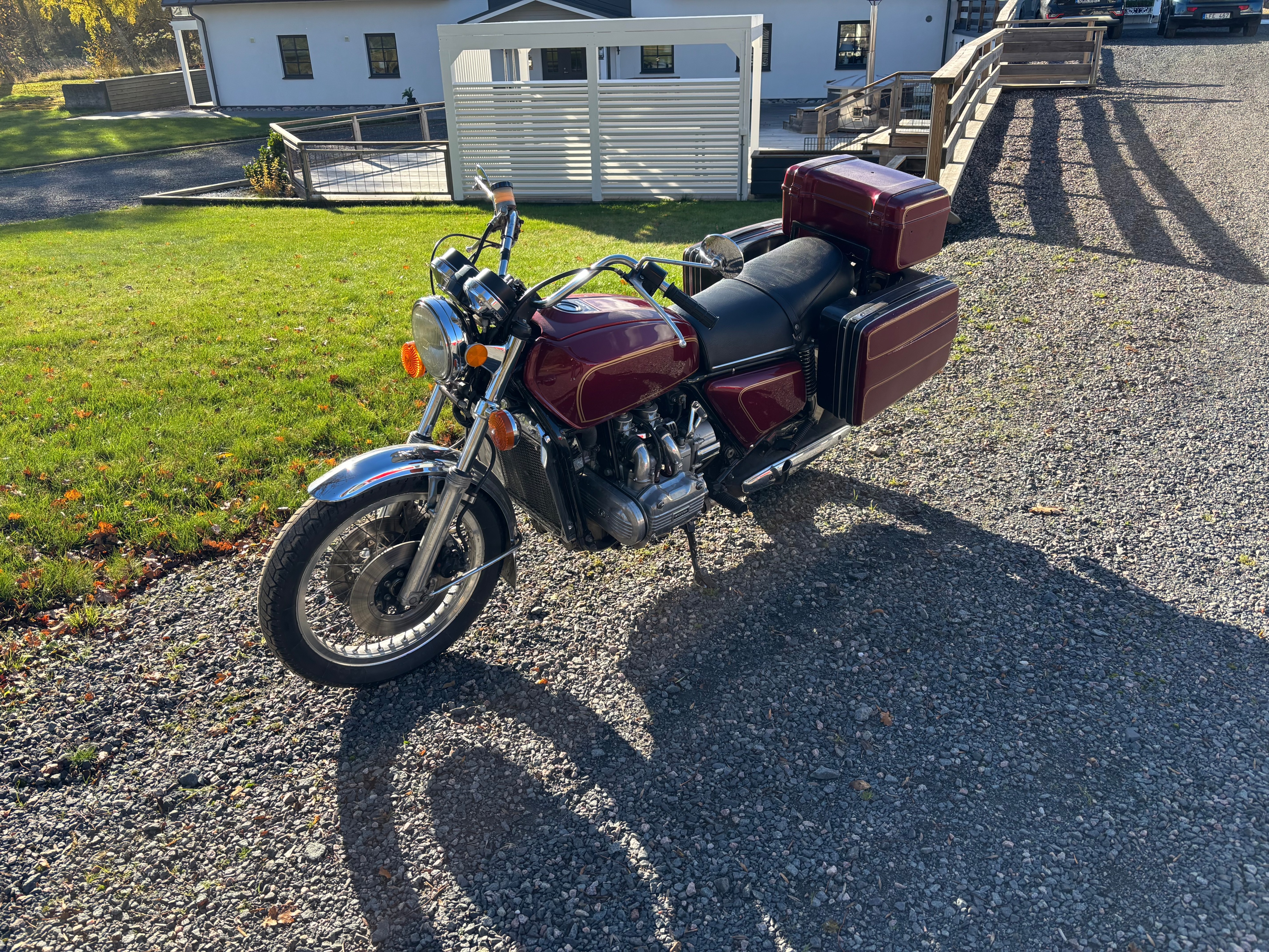 Förhandsvisning av video för Honda Powersports GL1000 Gold Wing 1.0 H4 Manuell, 83hk, 1976