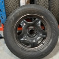 1600224-2 Däck på aluminiumfälg 8 st