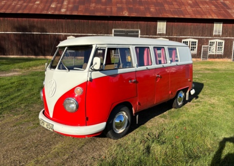 Volkswagen Transporter 1500 Minibuss 1.5 H4 Manuell, 42hk, 1964