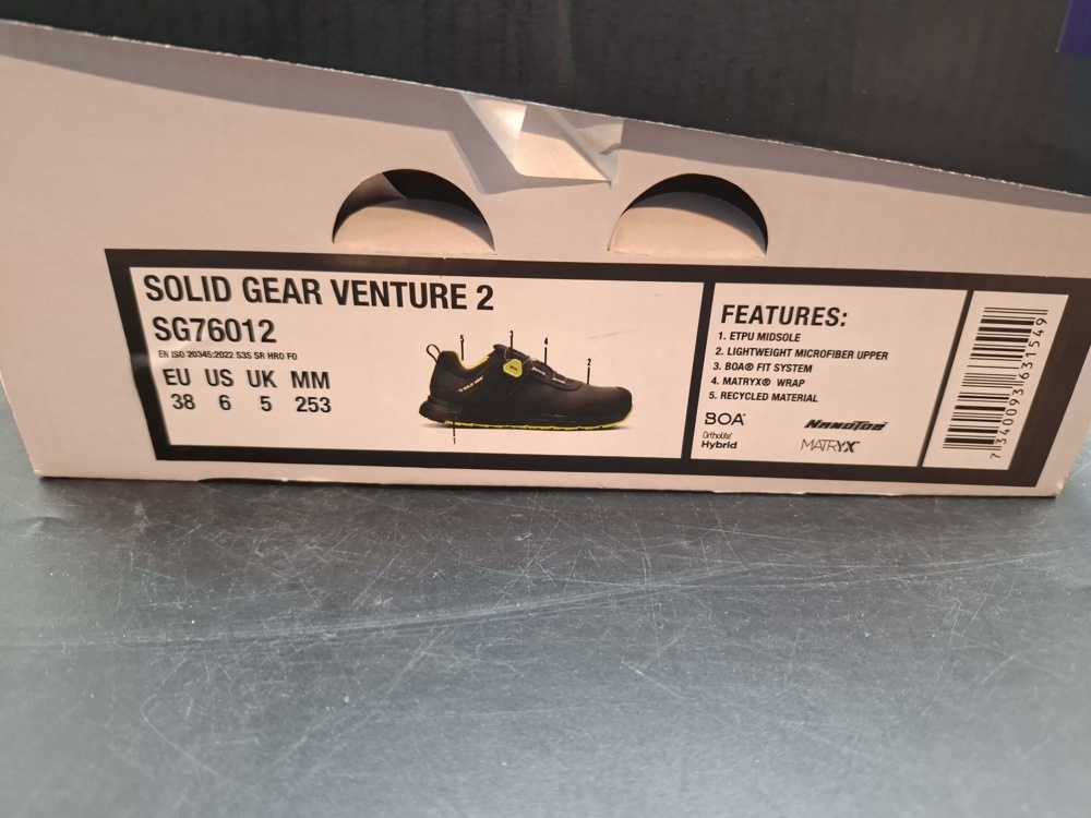 1602892-2 Skyddsskor - Solid Gear, Venture 2, stl 38