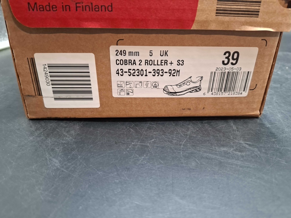 1602897-2 Skyddsskor - Sievi, Cobra 2 Roller+, stl 39
