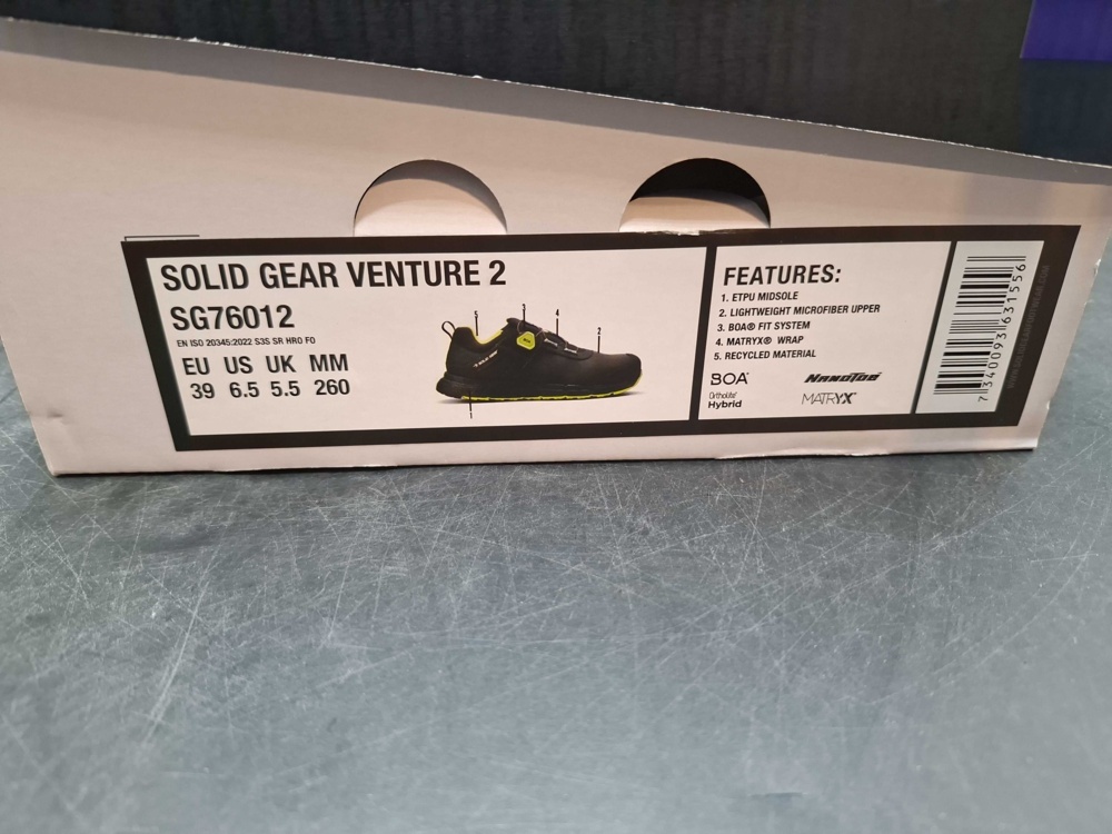 1602899-2 Skyddsskor - Solid Gear, Venture 2, stl 39