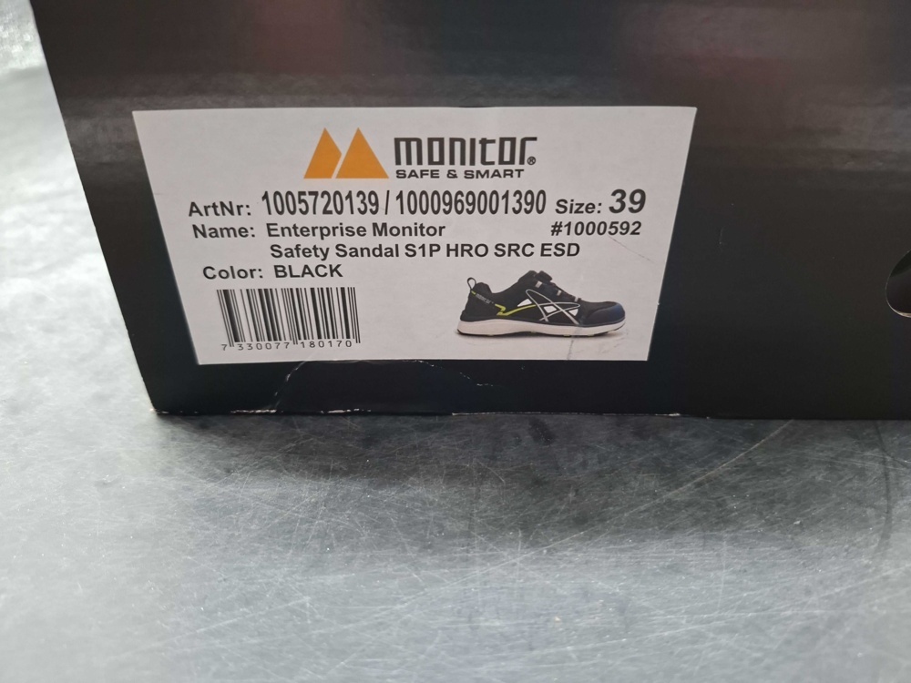 1602902-2 Skyddssandaler - Monitor, Enterprise, stl 39