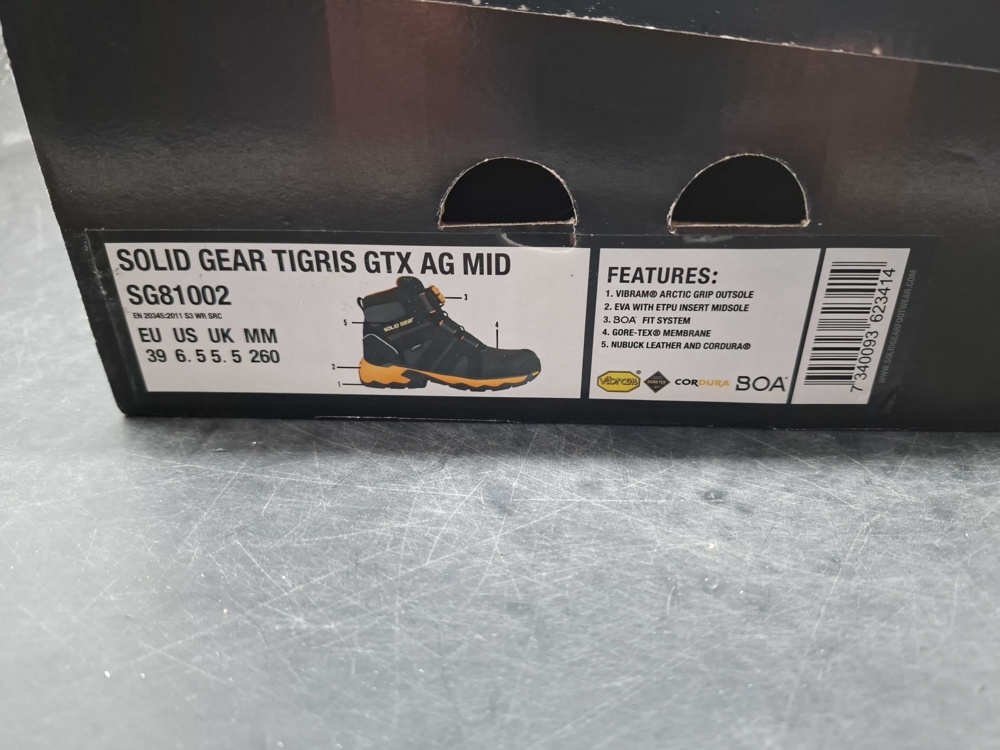 1602904-2 Skyddskängor - Solid Gear, Tigris GTX AG Mid, stl 39