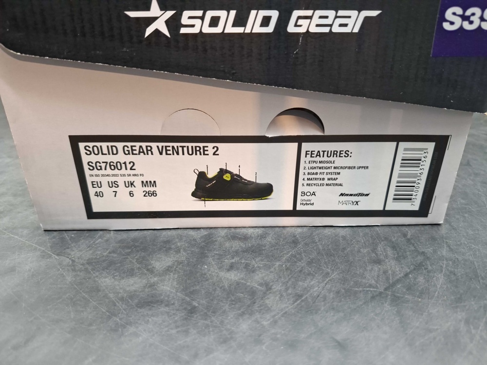 1602906-2 Skyddsskor - Solid Gear, Venture 2, stl 40