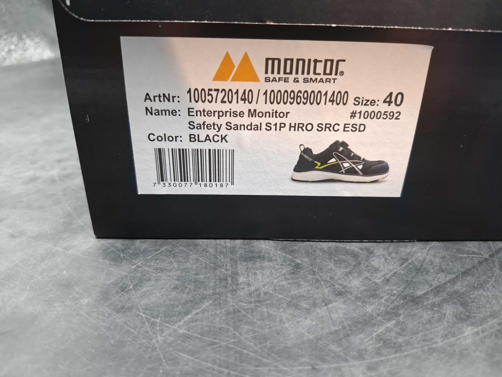 1602908-2 Skyddssandaler - Monitor, Enterprise, stl 40