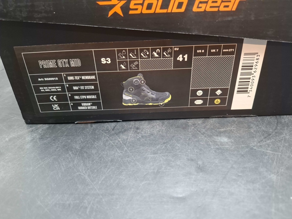 1602911-2 Skyddskängor - Solid Gear, Prime GTX Mid, stl 41