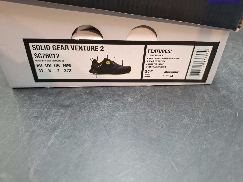 1602913-2 Skyddsskor - Solid Gear, Venture 2, stl 41