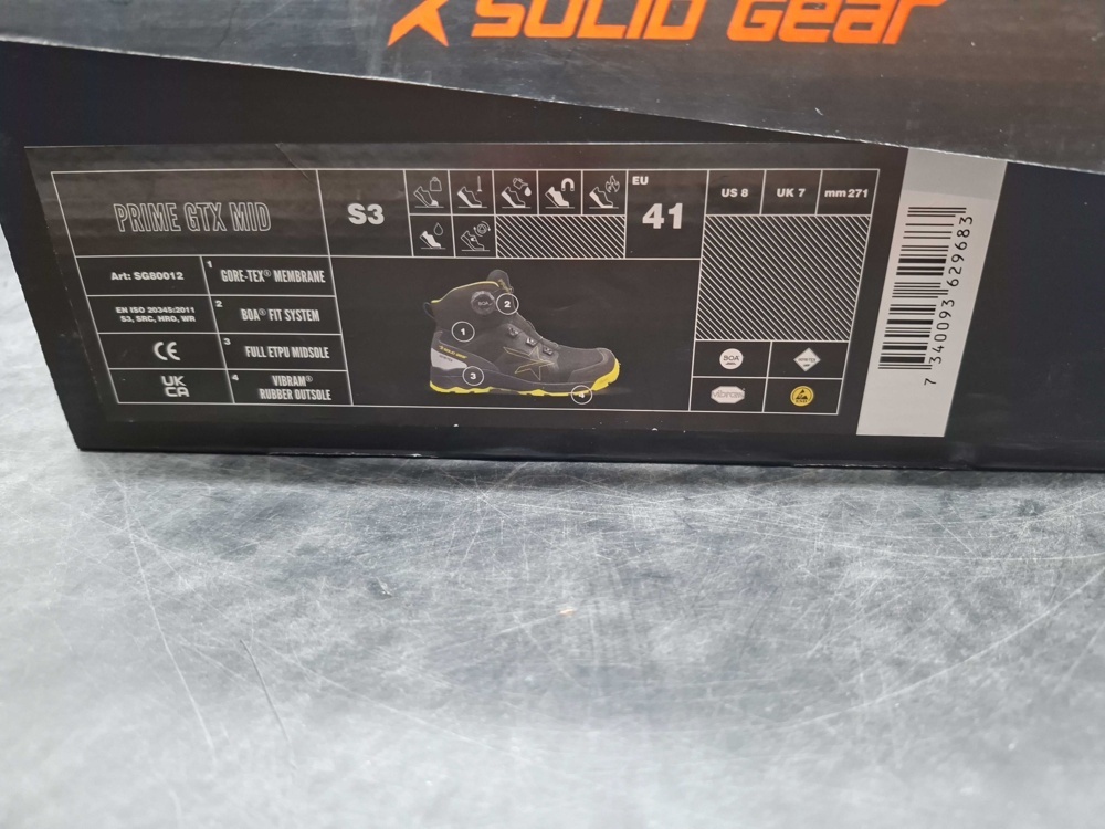 1602914-2 Skyddskängor - Solid Gear, Prime GTX Mid, stl 41