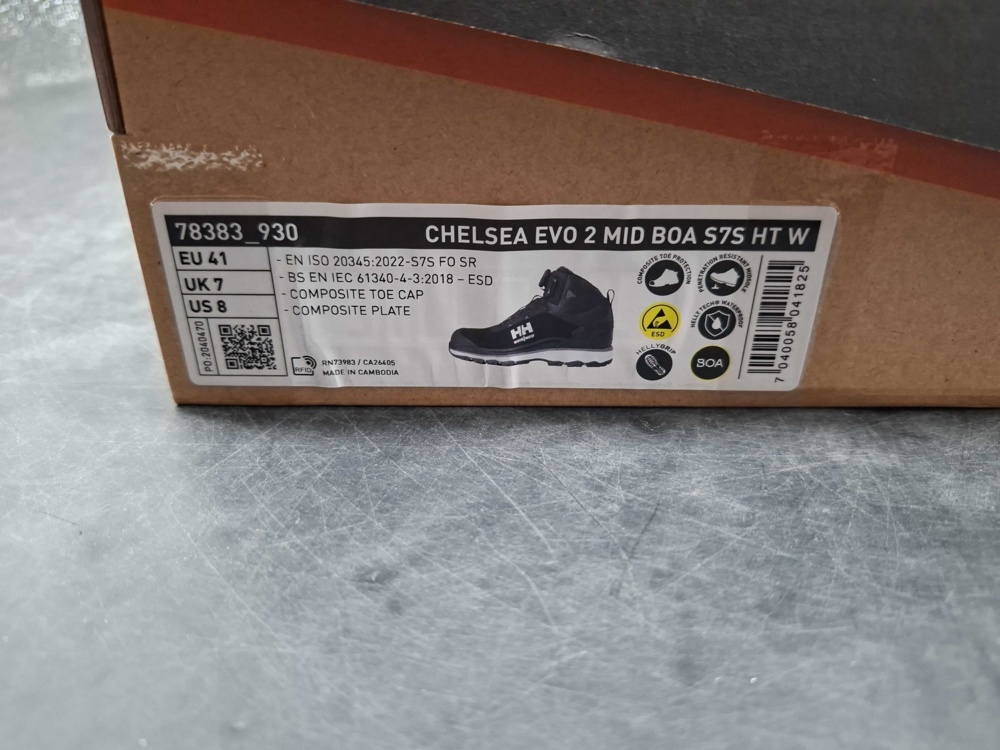 1602916-2 Skyddskängor - Helly Hansen, Chelsea Evo 2 Mid BOA S7S HT W, stl 41
