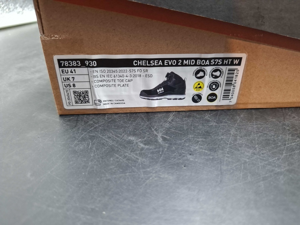 1602917-2 Skyddskängor - Helly Hansen, Chelsea Evo 2 Mid BOA S7S HT W, stl 41