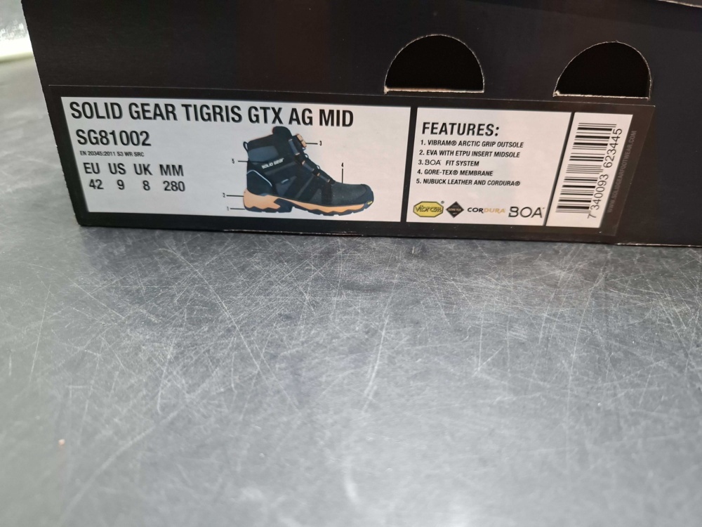 1602923-2 Skyddskängor - Solid Gear, Tigris GTX AG Mid, stl 42