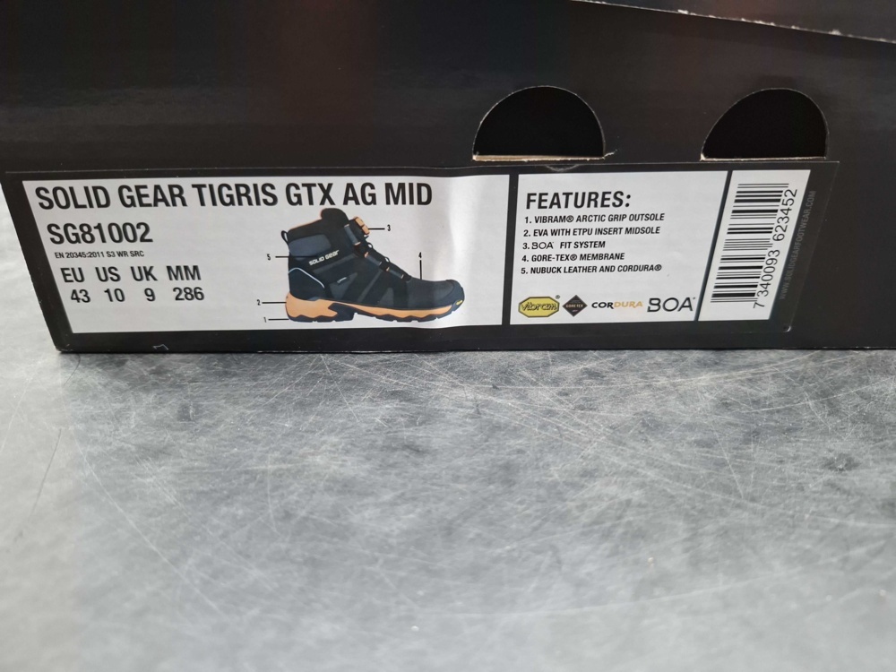 1603456-2 Skyddskängor - Solid Gear, Tigris GTX AG Mid, stl 43