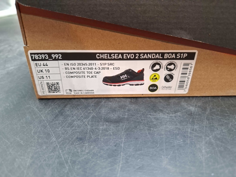 1603463-2 Skyddssandaler - Helly Hansen, Chelsea Evo 2 Sandal BOA, stl EU 44