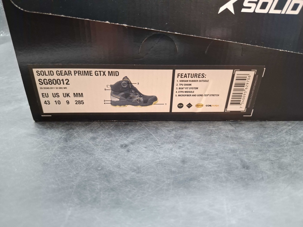 1603464-2 Skyddskängor - Solid Gear, Prime GTX Mid, stl EU 43
