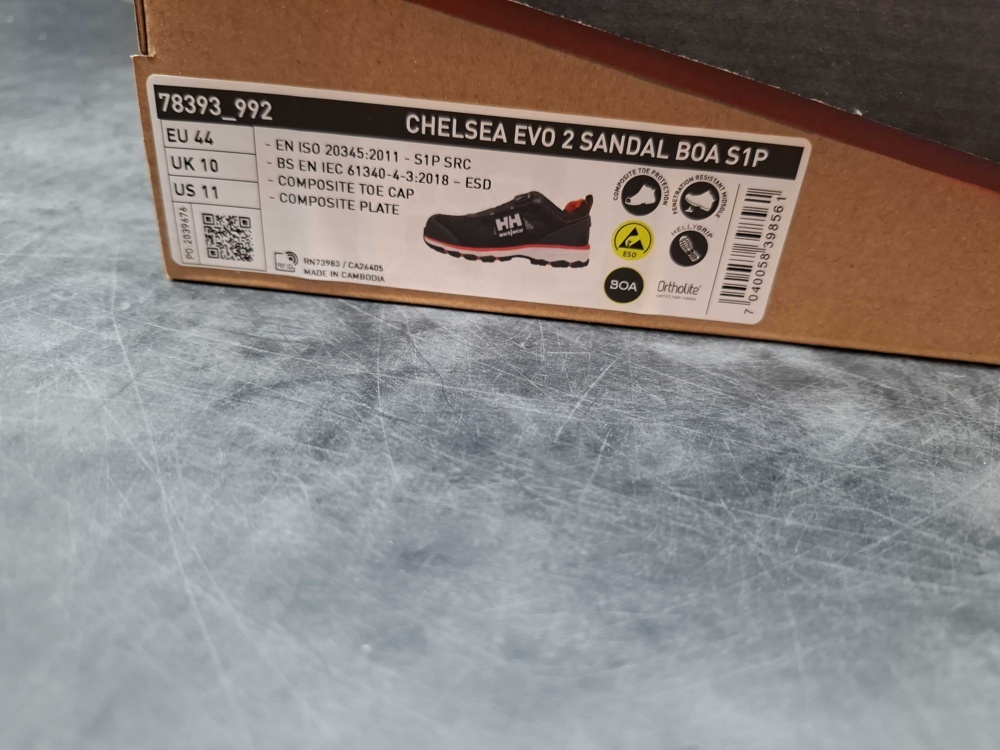 1603468-2 Skyddssandaler - Helly Hansen, Chelsea Evo 2 Sandal BOA, stl EU 44