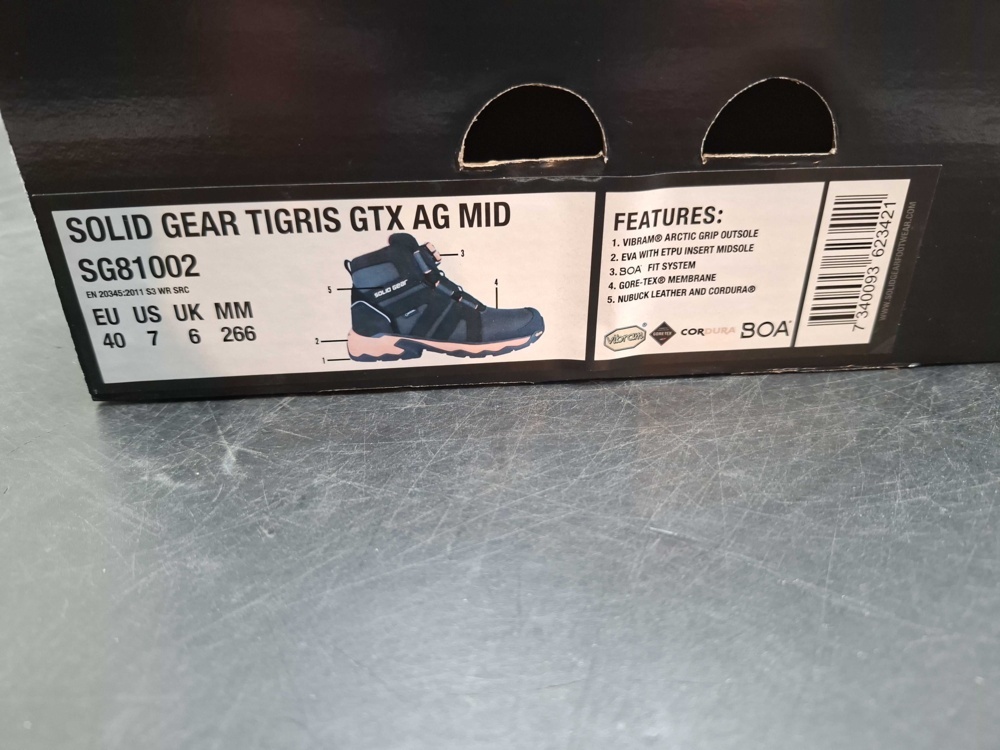 1603469-2 Skyddskängor - Solid Gear, Tigris GTX AG Mid, stl EU 40