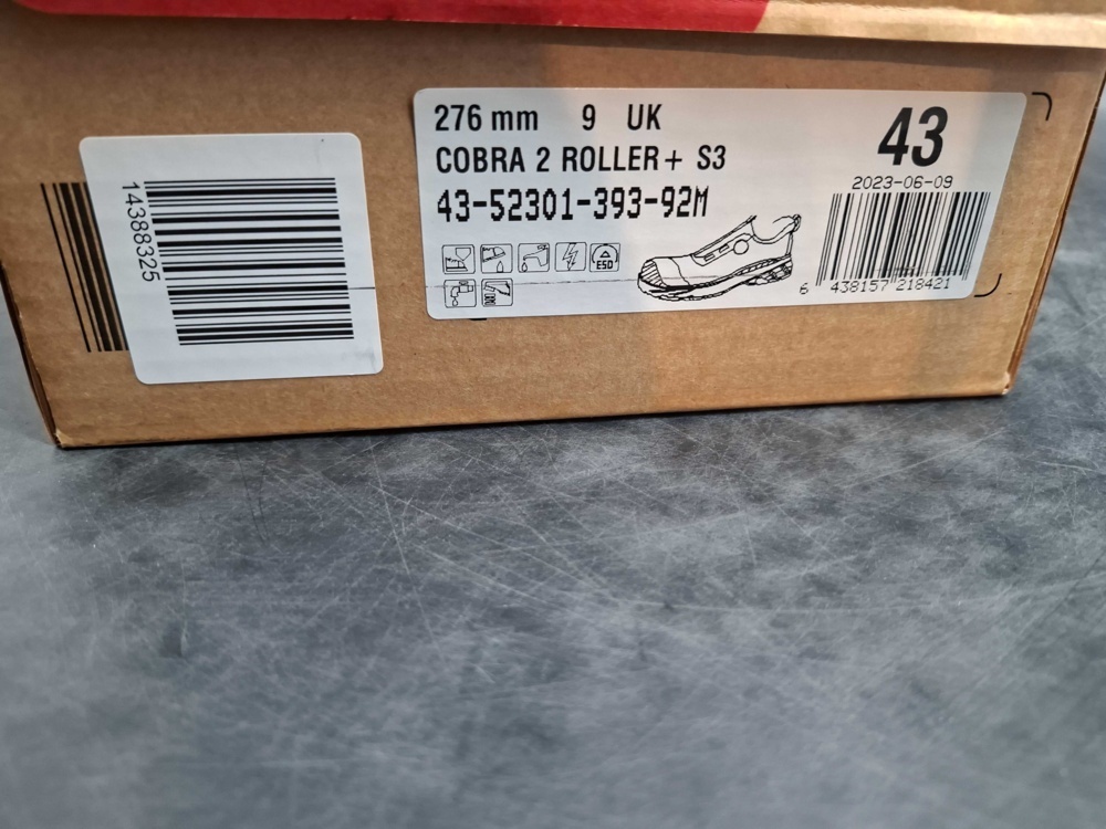 1603470-2 Skyddsskor - Sievi, Cobra 2 Roller+, stl EU 43