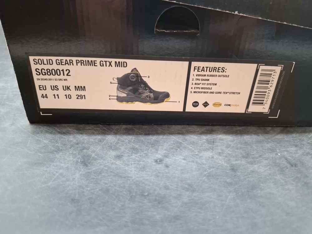 1603474-2 Skyddskängor - Solid Gear, Prime GTX Mid, stl EU 44