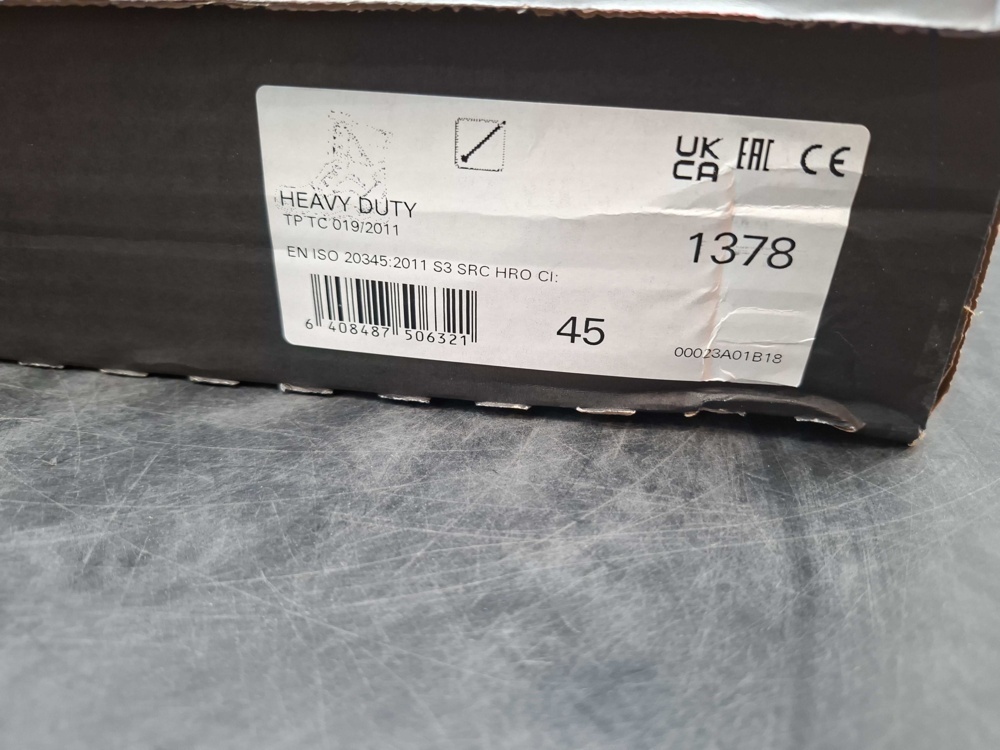 1603476-2 Skyddskängor - Jalas, Heavy Duty, stl EU 45