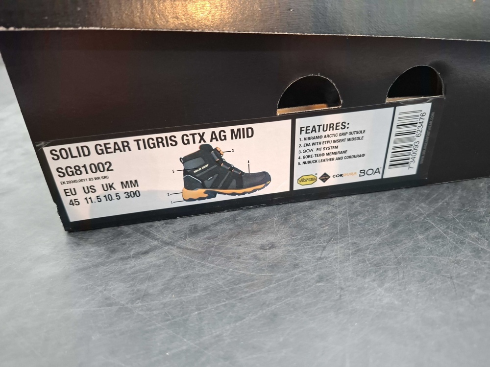 1603480-2 Skyddskängor - Solid Gear, Tigris GTX AG Mid, stl EU 45