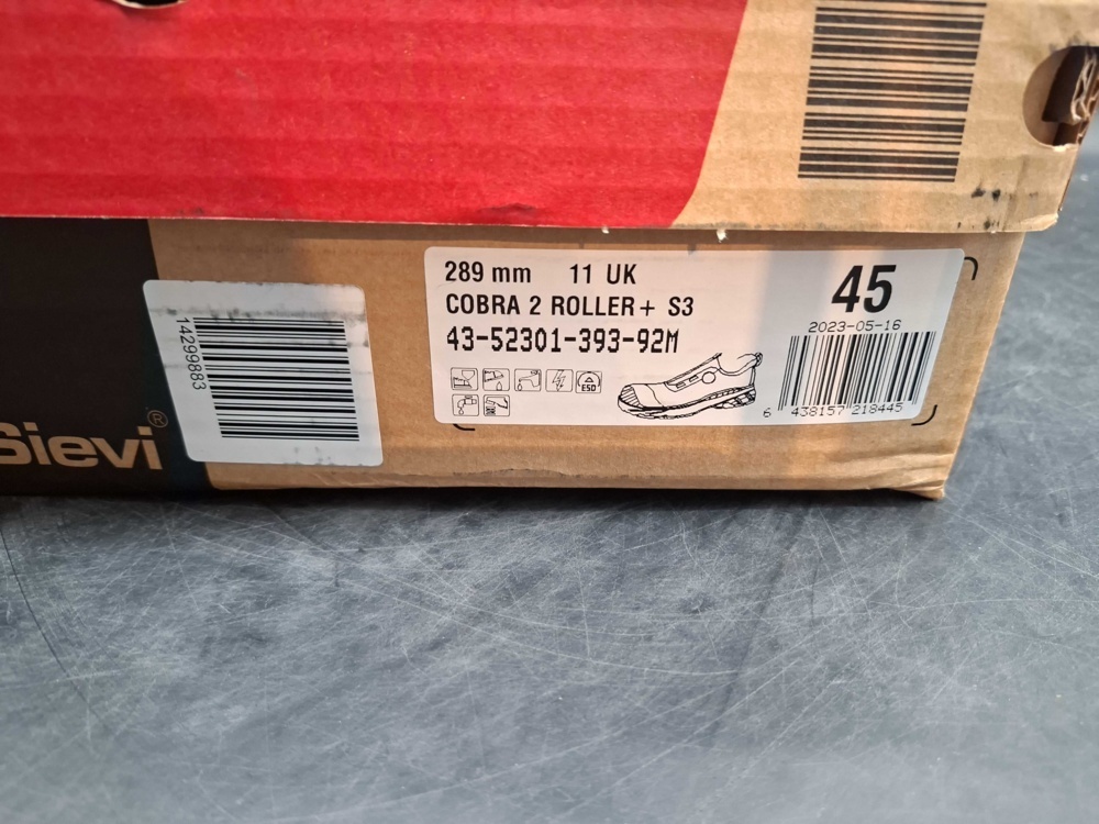 1603490-2 Skyddsskor - Sievi, Cobra 2 Roller+, stl EU 45