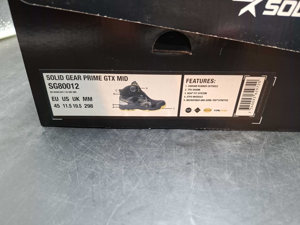 1603491-2 Skyddskängor - Solid Gear, Prime GTX Mid, stl EU 45