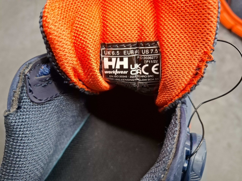 1603492-2 Skyddsskor - Helly Hansen, Kensington Low BOA S3, stl EU 40