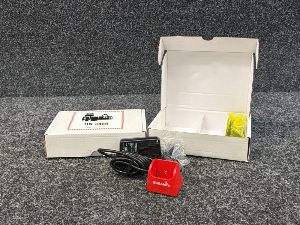 1603521-2 2 pcs Battery charger Hultafors HRBC LI-ION