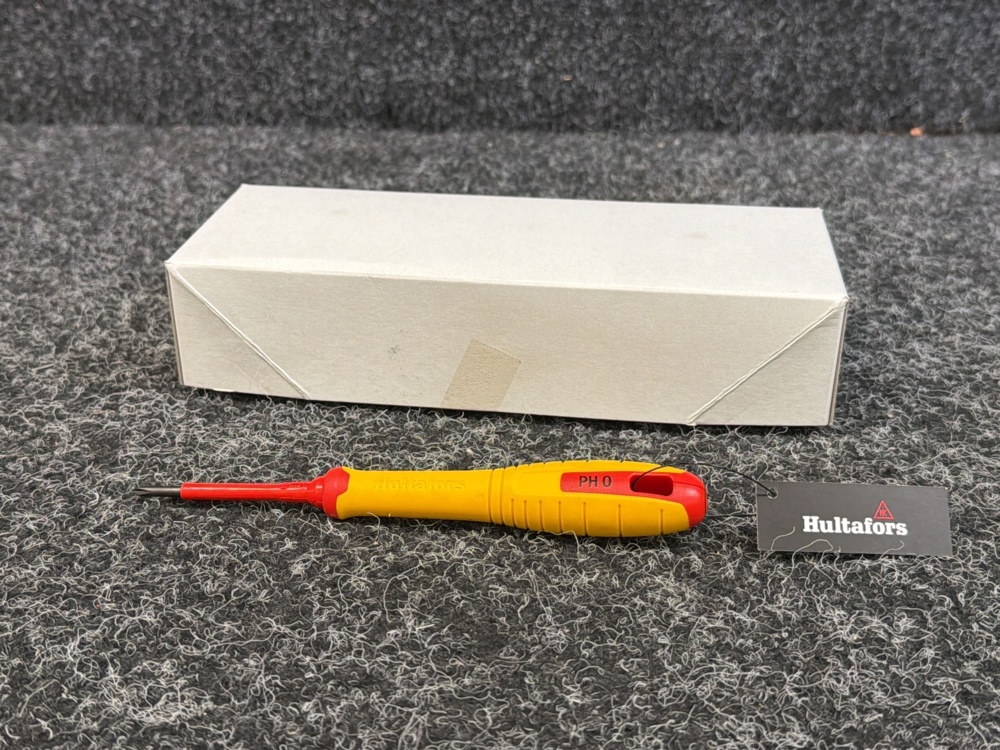 1603535-2 10 pcs Screwdrivers Hultafors 445505 PH 0 VDE