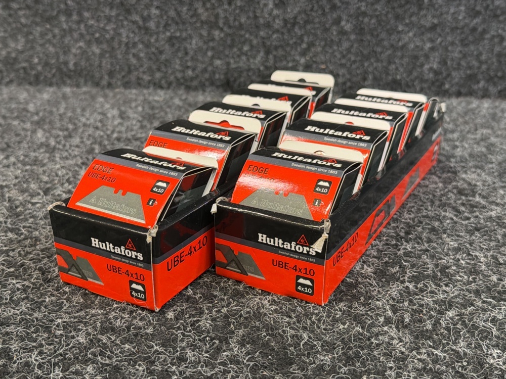 1603537-2 400 pcs Knife blades Hultafors 388730 Edge UBE-4x10