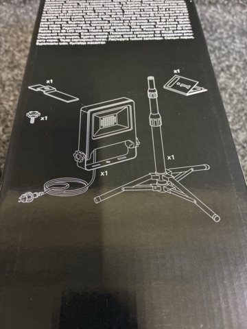 1602743-6 Arbetsbelysning Ledvance 1x20W 840 Tripod