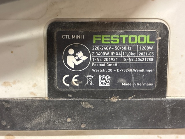 1600237-4 Dammsugare - Festool CTL MINI, -2021