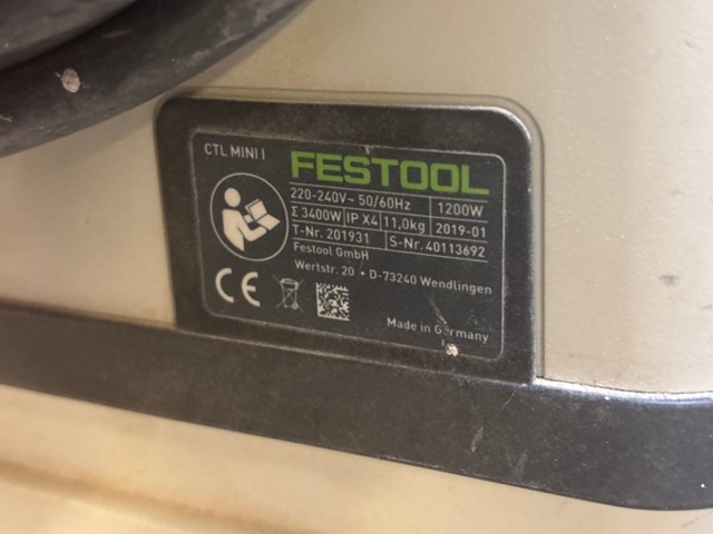 1600239-5 Dammsugare - Festool CTL MINI I, -2019