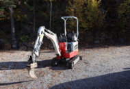 1603729 Mini excavator Takeuchi TB 210R with accessories 2024