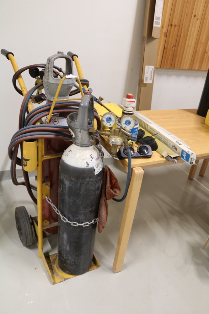 1515303-2 Gas welding equipment without gas cylinders