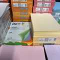 1602752-6 Parti med kopieringspapper färgat, Rey Adagio - A4