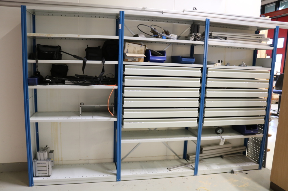 1515308-2 Shelving system 3 sections